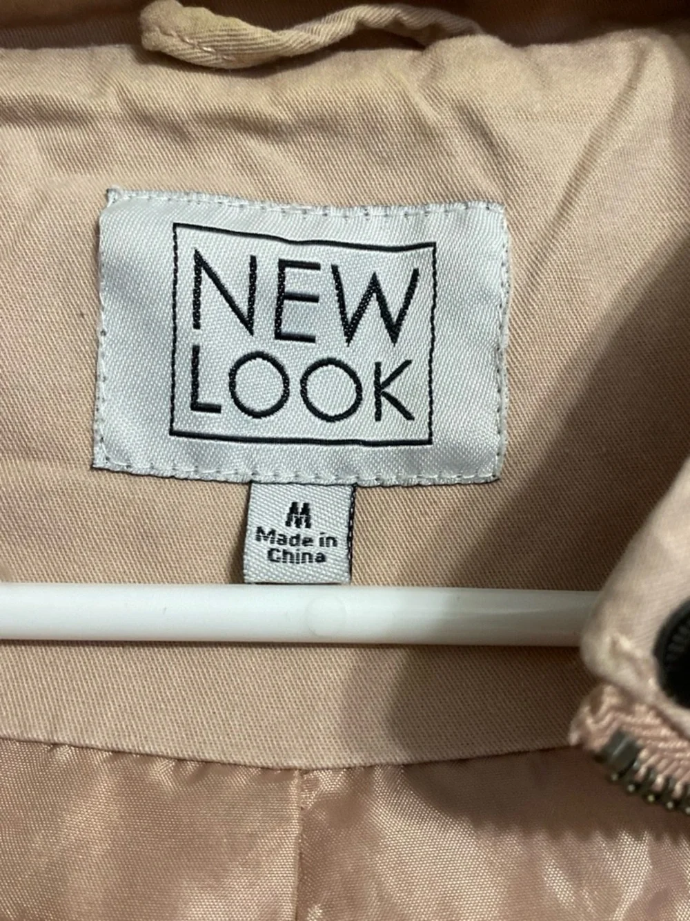 New Look Hooded Utility Jacket in Light Tan